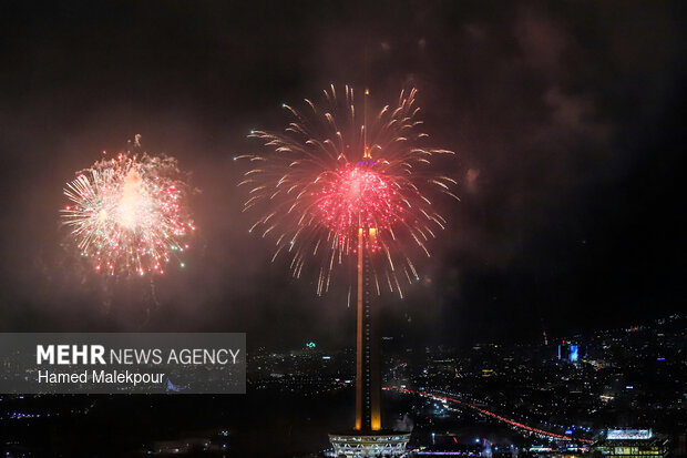 مراسم نورافشانی به مناسبت ۴۷ سالگی پیروزی انقلاب اسلامی
