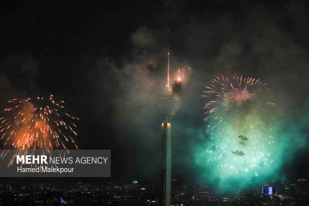 مراسم نورافشانی به مناسبت ۴۷ سالگی پیروزی انقلاب اسلامی