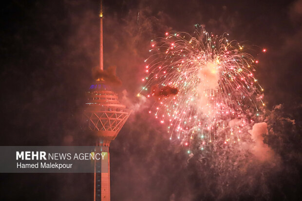 مراسم نورافشانی به مناسبت ۴۷ سالگی پیروزی انقلاب اسلامی