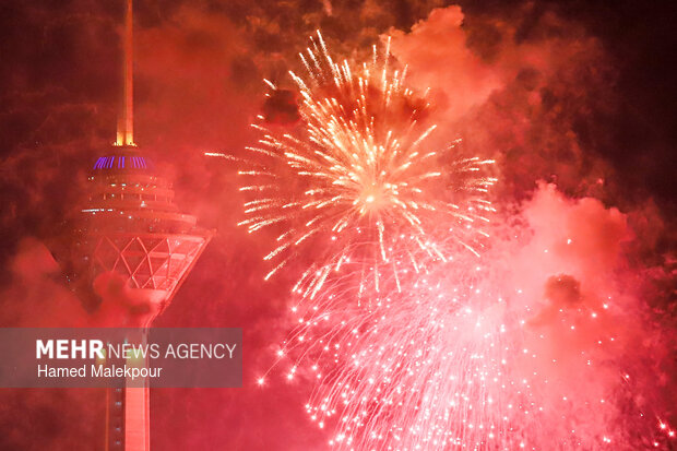 مراسم نورافشانی به مناسبت ۴۷ سالگی پیروزی انقلاب اسلامی