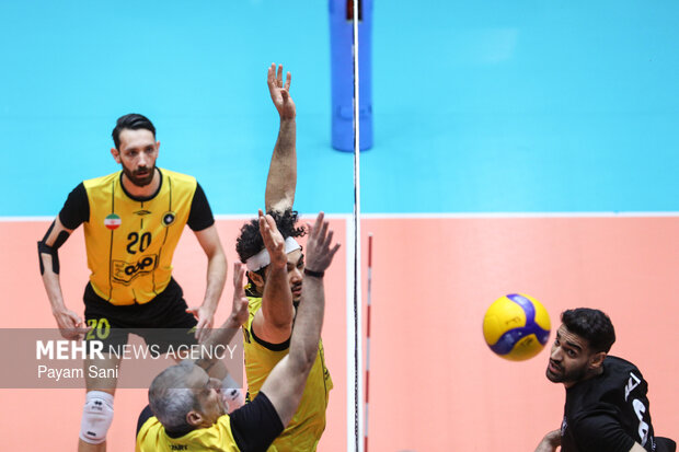 هفته پانزدهم لیگ برتر والیبال