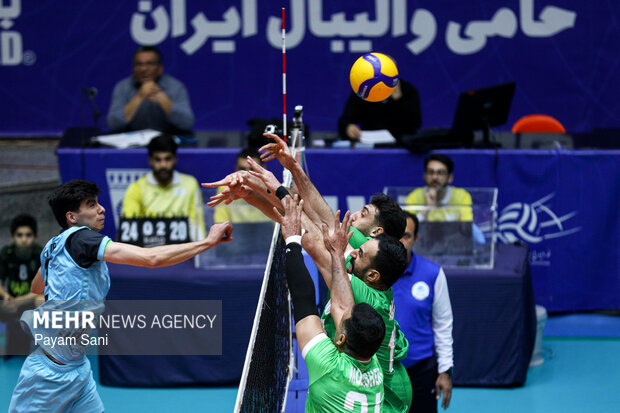 هفته پانزدهم لیگ برتر والیبال