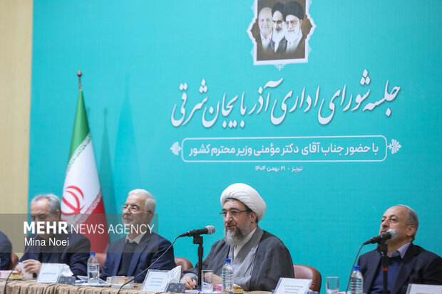 سفر وزیر کشور به تبریز