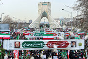 تہران میں 22 بہمن کی مناسبت سے عظيم الشان ریلی کا اہتمام