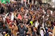 برگزاری راهپیمایی ۲۲ بهمن در شمال پاکستان+فیلم