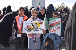 شور و شوق نوجوانان زاهدانی در راهپیمایی ۲۲ بهمن ۱۴۰۴