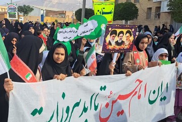 راهپیمایی یوم الله ۲۲ بهمن در خورموج