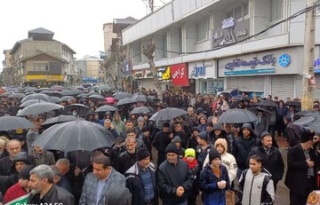 حضور پرشور مردم در راهپیمایی ۲۲ بهمن صومعه‌سرا