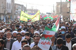 راهپیمایی ۲۲ بهمن در زابل