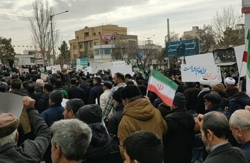 حماسه حضور مردم شیروان در راهپیمایی ۲۲ بهمن