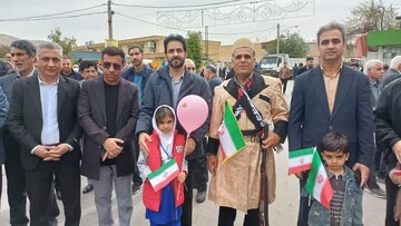 راهپیمایی ۲۲ بهمن در پلدختر