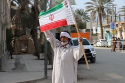 خروش مردم سراوان در راهپیمایی ۲۲ بهمن ۱۴۰۴