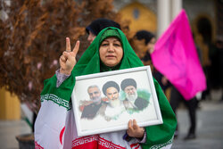 خروش آرادانی‌ها در راهپیمایی یوم الله ۲۲ بهمن