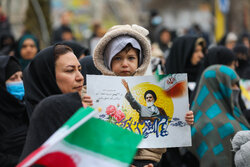 خروش انقلابی مردم ساوجبلاغ در ۲۲ بهمن