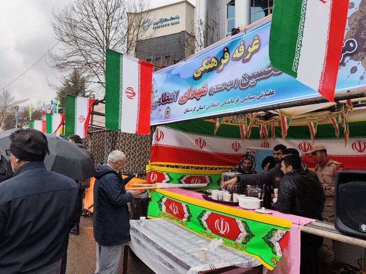 آمادگی سنندجی‌ها برای خلق حماسه حضور در راهپیمایی 22 بهمن