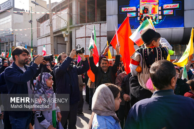 راهپیمایی ۲۲ بهمن در یاسوج