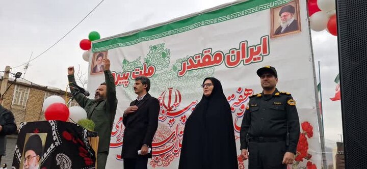 حضور پرشور مردم انقلابی سلسله در راهپیمایی ۲۲ بهمنماه