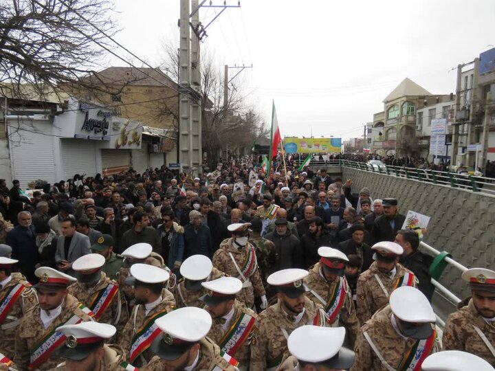شکوه حضور بروجردی‌ها در راهپیمایی ۲۲ بهمن