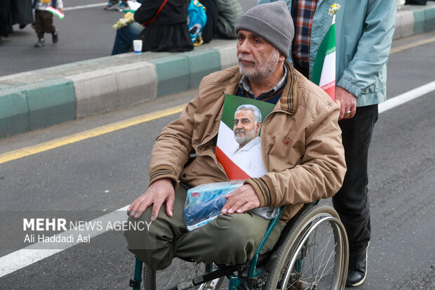 راهپیمایی ۲۲ بهمن در تهران