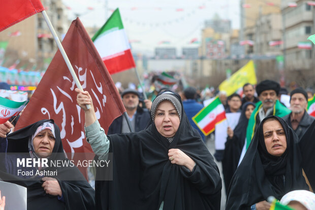 راهپیمایی ۲۲ بهمن در تهران
