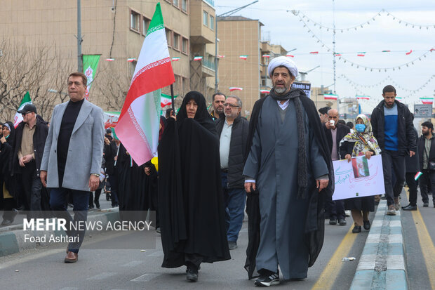 راهپیمایی ۲۲ بهمن در تهران