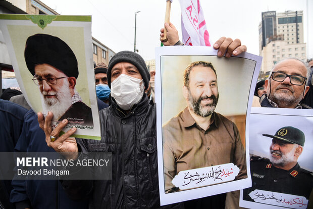 راهپیمایی ۲۲ بهمن در مشهد