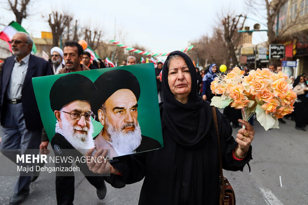 راهپیمایی ۲۲ بهمن در یزد