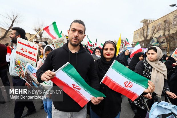 راهپیمایی ۲۲ بهمن در یزد