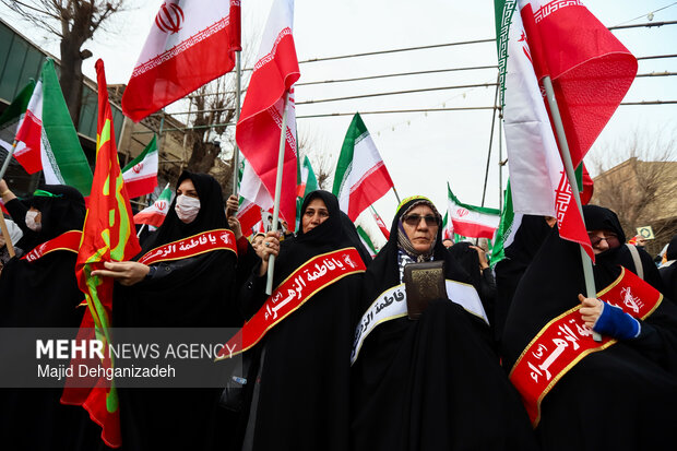 راهپیمایی ۲۲ بهمن در یزد
