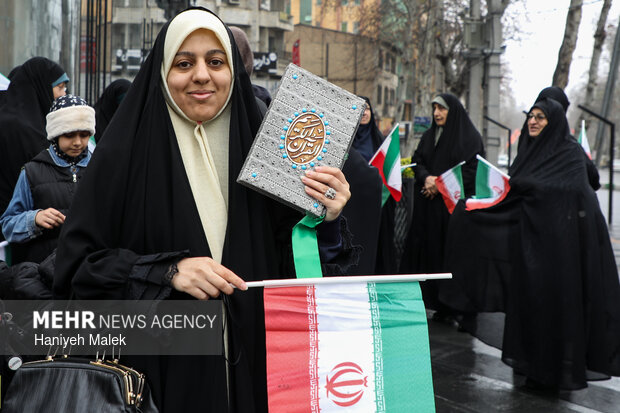 راهپیمایی ۲۲ بهمن در گرگان