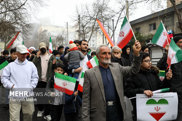 راهپیمایی ۲۲ بهمن در گرگان