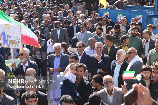 راهپیمایی 22 بهمن 1404 در زابل