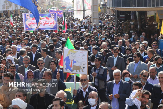 راهپیمایی 22 بهمن 1404 در زابل