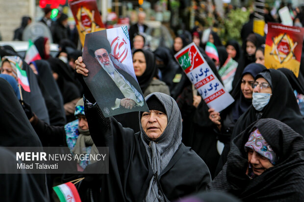 راهپیمایی ۲۲ بهمن در فومن
