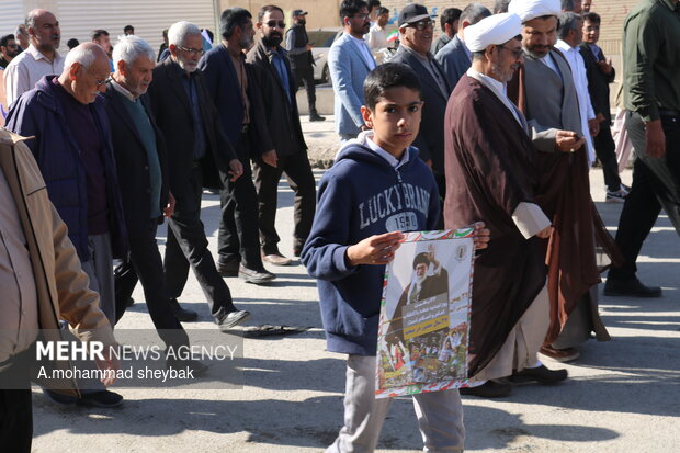 راهپیمایی 22 بهمن 1404 در زابل