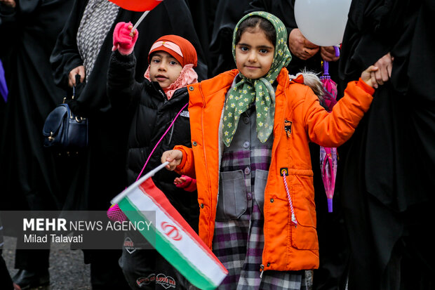راهپیمایی ۲۲ بهمن در فومن
