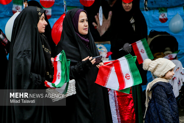 راهپیمایی ۲۲ بهمن در فومن