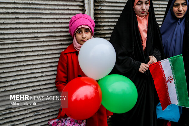 راهپیمایی ۲۲ بهمن در فومن