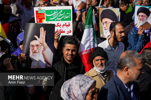 راهپیمایی ۲۲ بهمن در شیراز