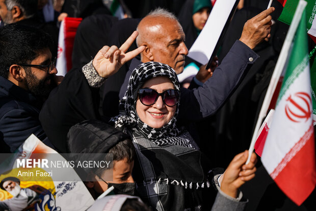 راهپیمایی ۲۲ بهمن در شیراز