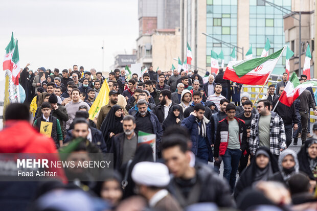 راهپیمایی ۲۲ بهمن در تهران