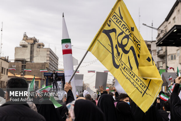 راهپیمایی ۲۲ بهمن در تهران