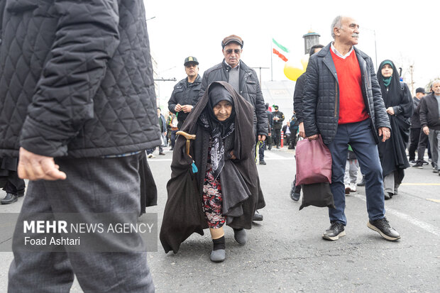 راهپیمایی ۲۲ بهمن در تهران