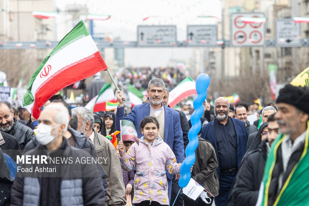 راهپیمایی ۲۲ بهمن در تهران