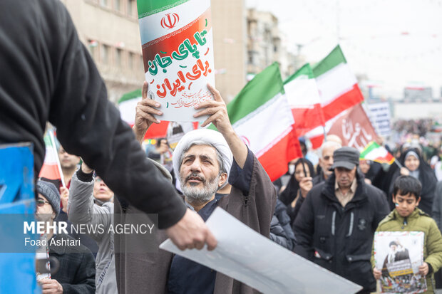 راهپیمایی ۲۲ بهمن در تهران