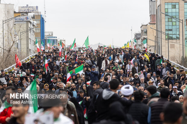 راهپیمایی ۲۲ بهمن در تهران