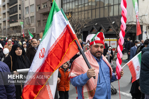 راهپیمایی ۲۲ بهمن در تهران