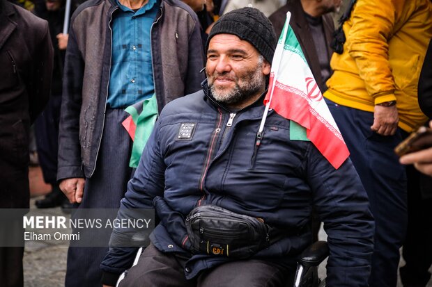 راهپیمایی ۲۲ بهمن در سنندج