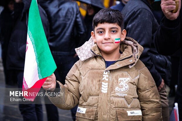 راهپیمایی ۲۲ بهمن در سنندج