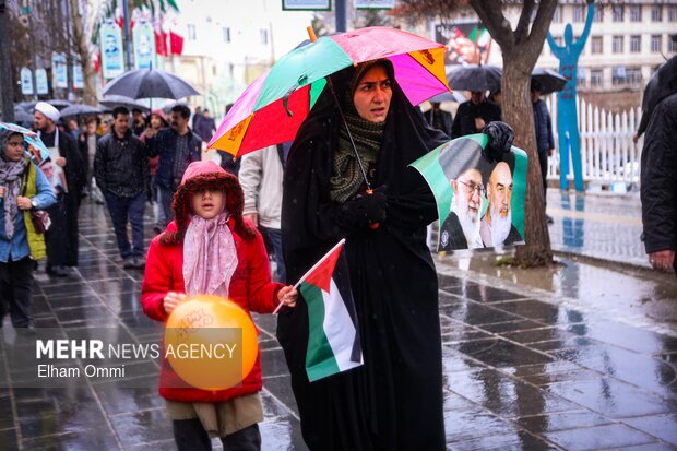 راهپیمایی ۲۲ بهمن در سنندج